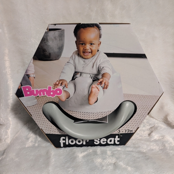 Bumbo Gray Floor Seat - NIB - Picture 1 of 8